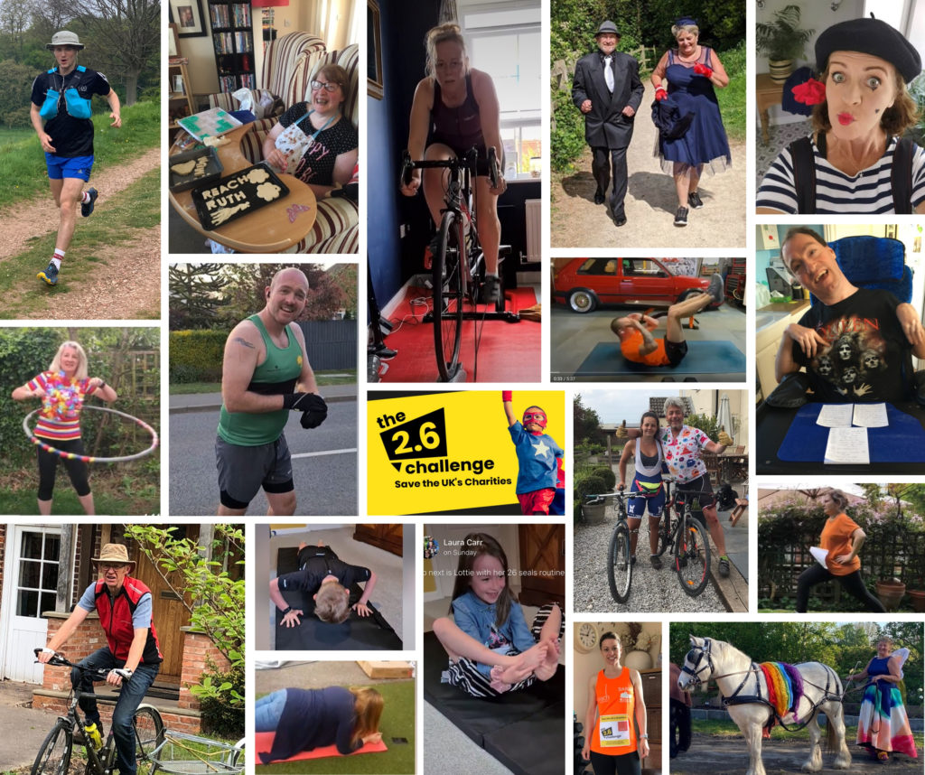 Well done and thank you to all our 2.6 Challenge heroes