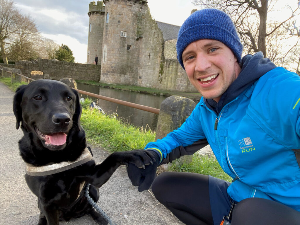 Andrew is taking on the London Marathon for Reach
