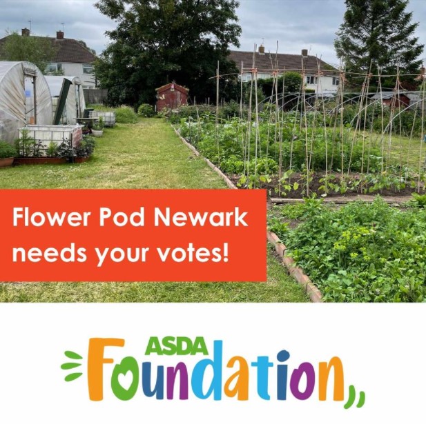 Flower Pod Newark ASDA Foundation