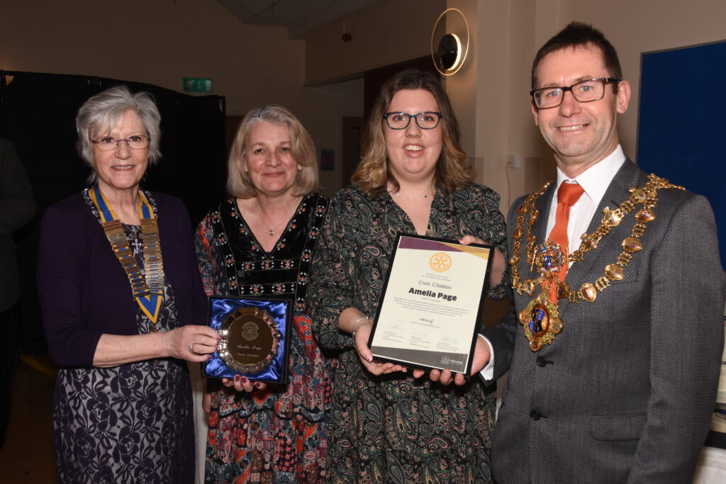 Courageous Amelia Wins Award