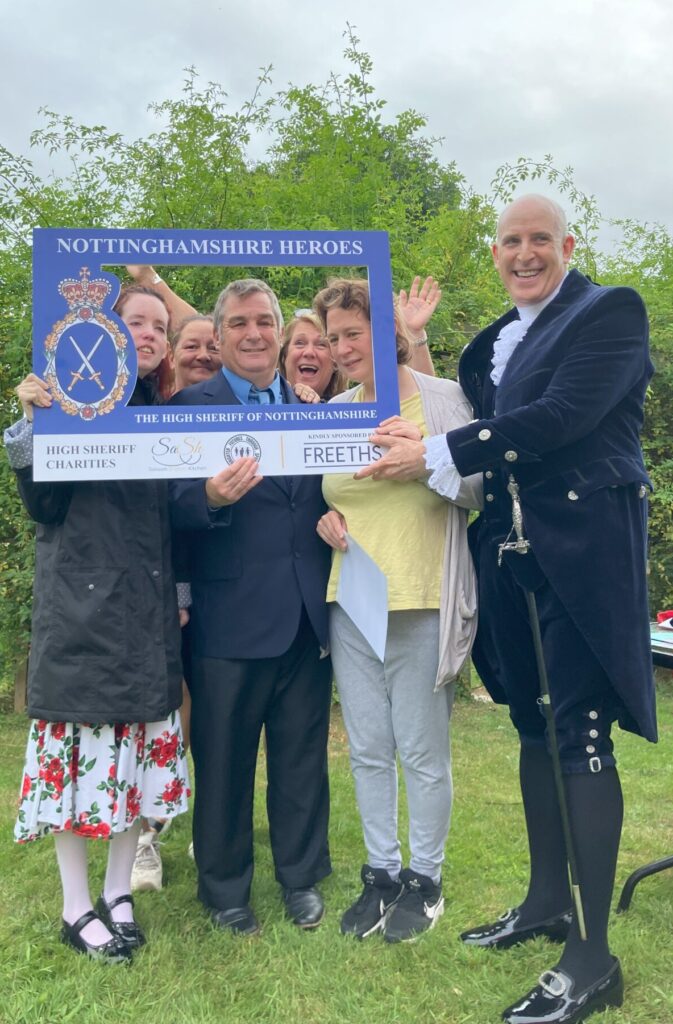 The High Sheriff of Nottinghamshire recognises community contribution made by our Voice & Participation group