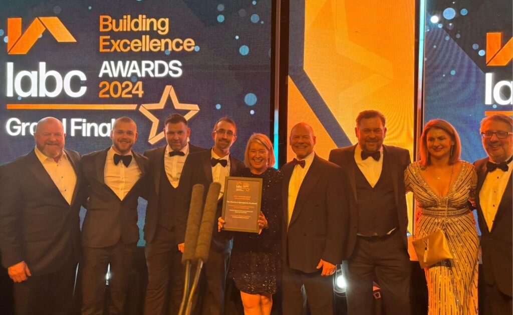 Celebrating ‘Highly Commended’ at the LABC Building Excellence Awards