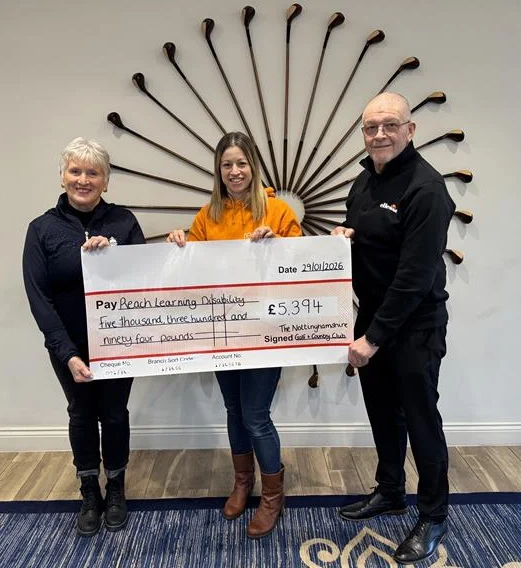 Driving Support Forward: The Nottinghamshire Raises £5,394 for Reach!